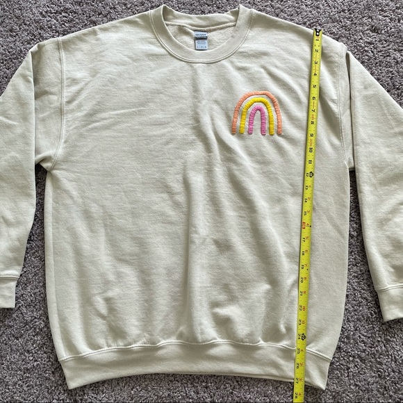 Rainbow Embroidered Sweatshirt - Picture 7 of 8